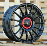 Alu kola Racing Line I0257, 17x7.5 5x112 ET42, černá lesklá