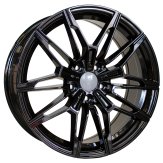 Alu kola Racing Line I0294, 19x8 5x120 ET36, černá lesklá (zátěžová)