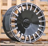 Alu kola Racing Line I0343, 20x9.5 5x112 ET43, černá + leštění (zátěžová)