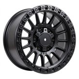 Alu kola Racing Line I0370, 16x8 6x139.7 ET1, černá matná (zátěžová)