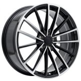 Alu kola Racing Line I0383, 19x8 5x112 ET45, černá + leštění