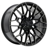 Alu kola Racing Line I0384, 19x8.5 5x120 ET33, černá + tmavé leštění