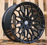 Alu kola Racing Line I0395, 23x10 5x120 ET40, saténová černá (zátěžová)