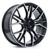 Alu kola Racing Line I0405, 19x9 5x120 ET38, černá + leštění