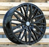 Alu kola Racing Line I0413, 20x8 6x120 ET48, černá lesklá (zátěžová)