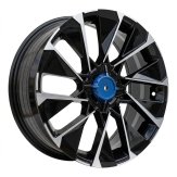 Alu kola Racing Line I2102, 17x7 4x100 ET37, černá + leštění