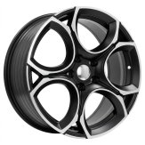 Alu kola Racing Line I5162, 17x7.5 5x112 ET45, černá matná + leštění