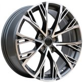 Alu kola Racing Line I5170, 18x8 5x112 ET40, šedivá + leštění