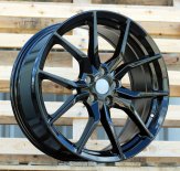 Alu kola Racing Line I5406, 18x8 5x108 ET45, černá lesklá