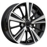 Alu kola Racing Line I5449, 15x6 5x100 ET40, černá + leštění