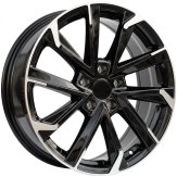 Alu kola Racing Line I5547, 18x7.5 5x114.3 ET40, černá + leštění