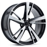 Alu kola Racing Line I5553, 19x8.5 5x112 ET40, černá + leštění