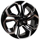 Alu kola Racing Line I5561, 17x7 5x112 ET46, černá + leštění