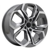 Alu kola Racing Line I5561, 18x8 5x112 ET42, šedivá + leštění