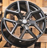 Alu kola Racing Line I5562, 22x10 5x120 ET40, saténová černá (zátěžová)
