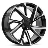 Alu kola Racing Line I5568, 19x8 5x112 ET41, černá + leštění