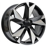 Alu kola Racing Line I5625, 19x8 5x112 ET41, černá + leštění