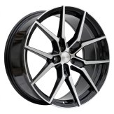 Alu kola Racing Line I5628, 21x9 5x108 ET38.5, černá + leštění (zátěžová)
