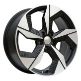 Alu kola Racing Line I5637, 19x8 5x114.3 ET48, černá matná + leštění