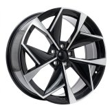 Alu kola Racing Line I5638, 19x8 5x112 ET45, černá + leštění