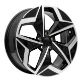 Alu kola Racing Line I5649, 19x7.5 5x112 ET50, černá + leštění