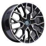 Alu kola Racing Line I5659, 18x8 5x120 ET48, černá + leštění (zátěžová)