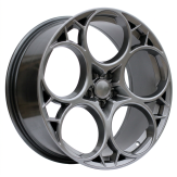 Alu kola Racing Line I5660, 18x8 5x110 ET33, titanová metalíza