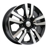 Alu kola Racing Line IN3516F, 17x6 5x114.3 ET50, černá + leštění