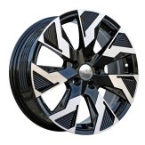Alu kola Racing Line IN3521F, 17x7 5x108 ET46, černá + leštění (zátěžová)