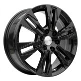 Alu kola Racing Line IN3606F, 17x6.5 6x120 ET50, černá lesklá (zátěžová)