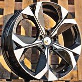 Alu kola Racing Line IN3653F, 20x8 5x112 ET41, černá + leštění