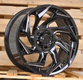 Alu kola Racing Line JT187, 20x9 6x139.7 ET, černá lesklá