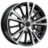 Alu kola Racing Line L1051, 15x6 5x100 ET39, černá + leštění