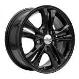 Alu kola Racing Line L1061, 15x6 5x114.3 ET42, černá lesklá