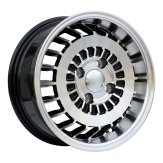 Alu kola Racing Line L1354, 13x5.5 4x100 ET30, černá + leštění