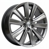 Alu kola Racing Line L2080, 19x7.5 5x114.3 ET45, titanová metalíza