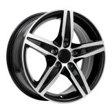 Alu kola Racing Line L299, 14x6 5x100 ET35, černá + leštění