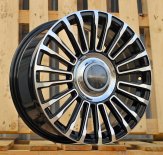 Alu kola Racing Line REW018, 18x8 10x108 ET42, černá + leštění