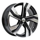 Alu kola Racing Line SF502, 18x7.5 5x108 ET50.5, černá + leštění