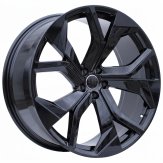 Alu kola Racing Line TX484, 22x10 5x112 ET20, černá lesklá (zátěžová)