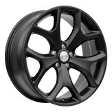 Alu kola Racing Line XE256, 20x8 5x115 ET40, černá matná