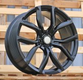 Alu kola Racing Line XE328, 22x9.5 5x108 ET42, černá matná (zátěžová)