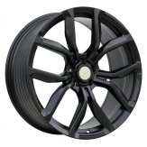 Alu kola Racing Line XE328, 22x9.5 5x108 ET42, černá matná (zátěžová)