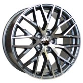Alu kola Racing Line XFE30, 19x8.5 5x112 ET40, šedivá + leštění