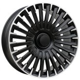 Alu kola Racing Line Y0425, 20x8.5 5x112 ET32, černá matná + leštění (zátěžová)