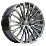 Alu kola Racing Line Y1118, 20x8 5x114.3 ET30, titanová metalíza
