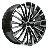 Alu kola Racing Line Y1118, 20x8 5x114.3 ET40, černá + leštění