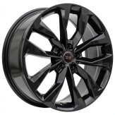 Alu kola Racing Line Y1144, 17x7 5x114.3 ET45, černá lesklá
