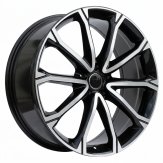 Alu kola Racing Line Y1197, 21x8.5 5x112 ET38, černá + leštění