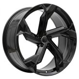 Alu kola Racing Line Y1201, 23x10 5x112 ET15, černá lesklá (zátěžová)
